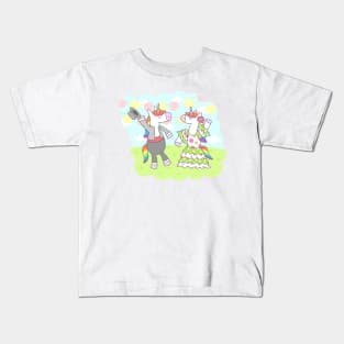 Unicorn Flamenco Kids T-Shirt